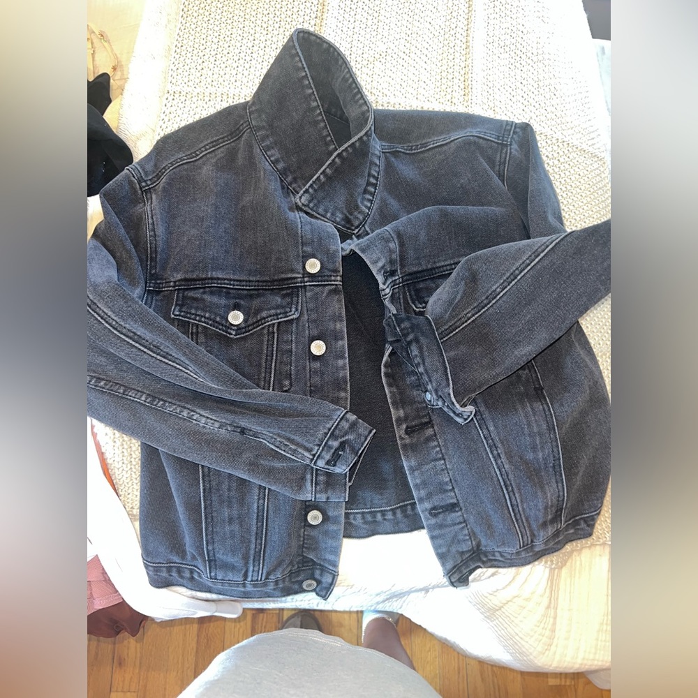 Black Jean Jacket